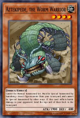 Aztekipede, el Guerrero Gusano