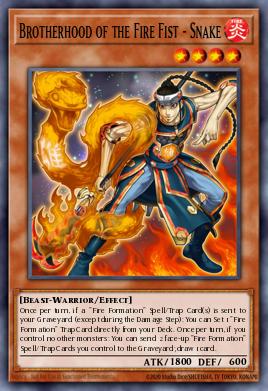 Hermandad del Puño de Fuego - Serpiente