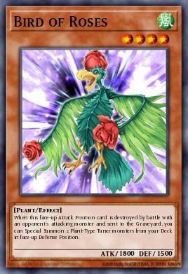 Pájaro de Rosas