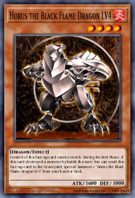 Horus el Dragón de la Llama Negra LV4