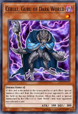 Ceruli, Líder del Mundo Oscuro