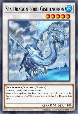 Lord Gishilnodon, Dragón Marino
