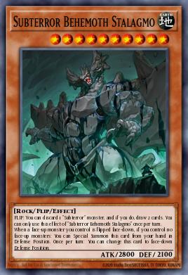 Behemoth del Subterror Stalagmo