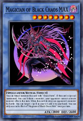 Mago del Caos Negro MAX