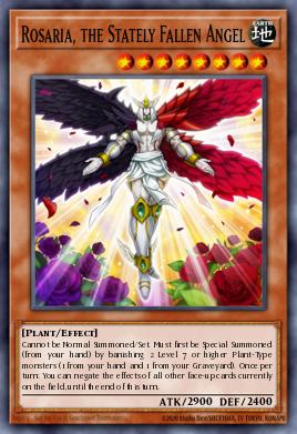 Rosaria, el Ángel Caído Majestuoso