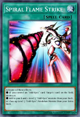 Golpe de Llama Espiral
