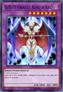 D/D/D d'Arc, Rey de los Oráculos