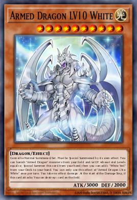 Dragón Armado LV10 Blanco