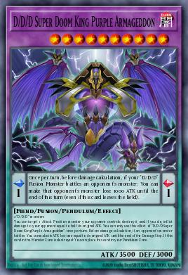 D/D/D Armagedón Morado, Rey Súper de las Fatalidades