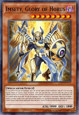 Amset, Gloria de Horus