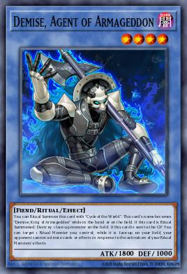 Demise, Agente del Armagedón