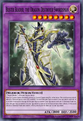 Buster Blader, el Esgrimista Destructor de Dragones