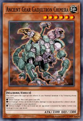Quimera Aparatrón de Mecanismo Antiguo