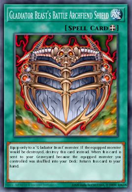 Escudo de Batalla Archidemonio de las Bestias Gladiador
