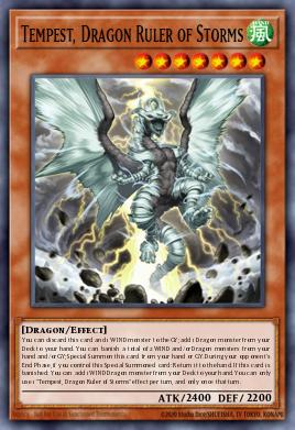 Tempest, Señor Dragón de las Tormentas