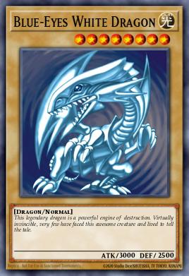 Dragón Blanco de Ojos Azules