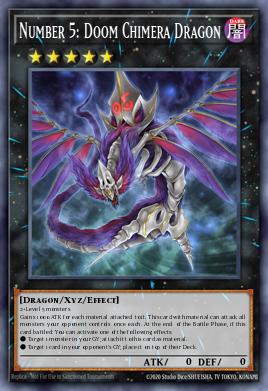 Número 5: Dragón Quimera Perdición