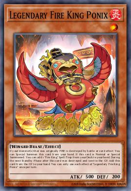 Legendario Rey de Fuego Ponix