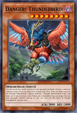 ¡Peligro! ¡Pájaro del Trueno!