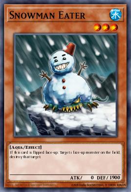 Hombre de Nieve Comilón