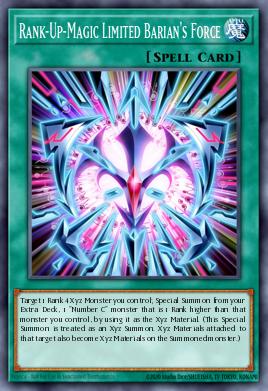 Magia de Subida de Rango Fuerza Limitada de Barian