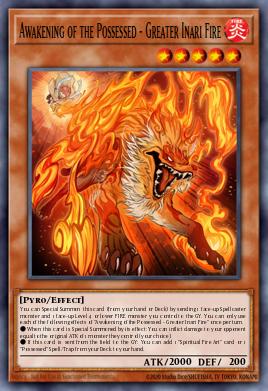 Despertar del Poseído - Inari de Fuego Superior