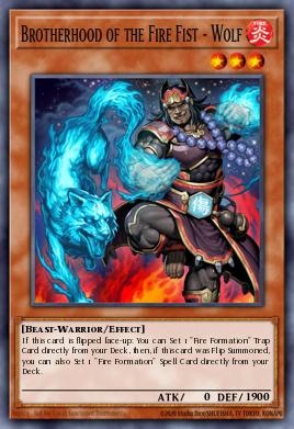 Hermandad del Puño de Fuego - Lobo