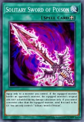 Espada Solitaria de Veneno