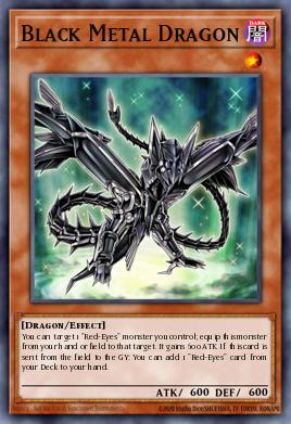 Dragón de Metal Negro