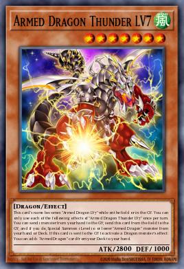 Dragón Armado Tronador LV7