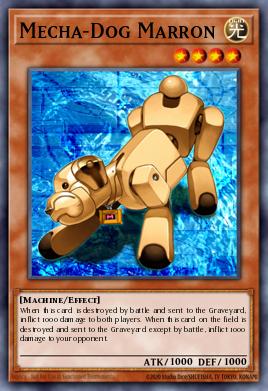Mech-Perro Marron