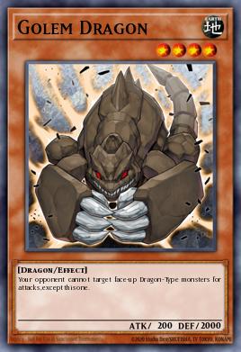 Dragón Golem