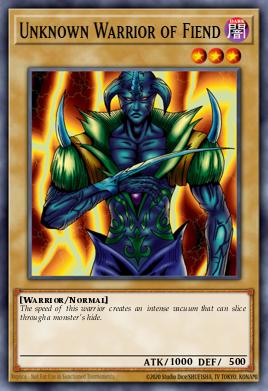 Guerrero Desconocido de los Demonios