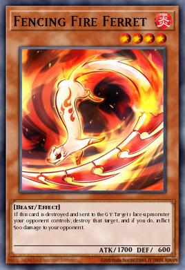 Hurón de Fuego Esgrimista