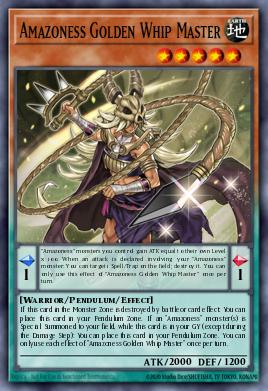 Maestra del Látigo Dorado Amazoness