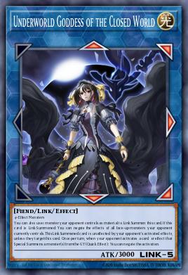 Diosa del Inframundo del Mundo Cerrado