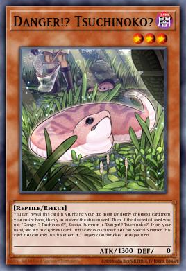 ¿¡Peligro!? ¿Tsuchinoko?